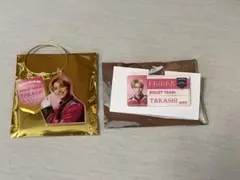 エビライ 2025 アクリルキーホルダー ネームバッジ 超特急 タカシ