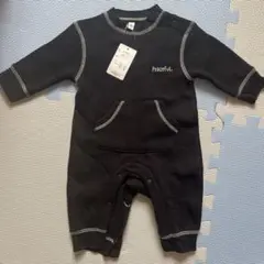 黒いロンパース 70cm