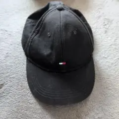 TOMMY HILFIGER ブラックキャップ Lサイズ