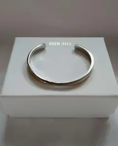 THE KISS ピンク ゴールド オープンバングル