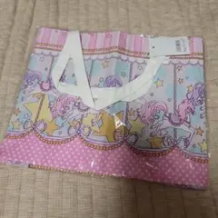 ユニコーンデザイン手提げ袋　新品未使用