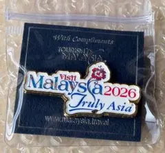 万博　Visit Malaysia 2026 ピンバッジ　マレーシアパビリオン
