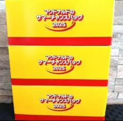 本日限定激安価格　 マクドナルドサマーチャンスバッグ2025 お得な3セット