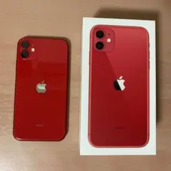 Apple iPhone11 128GB レッド au MWM32J/A
