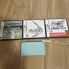 水色 ニンテンドーDS 本体 + ゲーム3本