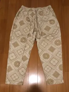 【美品・即日発送】coca バンダナバルーンパンツ ペイズリー柄 Camel
