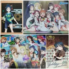 【 非売品 】 ラブライブ！ 松浦果南 他 クリアファイル セット