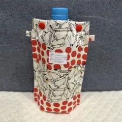 ペットボトルカバー ペンギン ドット