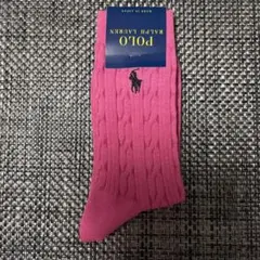 Polo Ralph Lauren ピンクソックス22~24cm