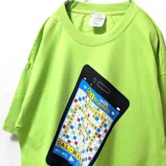 ポート&カンパニー iPad DI Tシャツ ライトグリーン黄緑色 L 古着