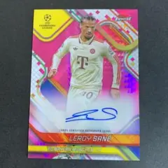 Leroy Sane Topps Finest UEFA /125 Auto