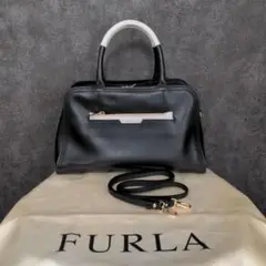フルラ 2wayハンドバッグ ショルダーバッグ ポシェット付き