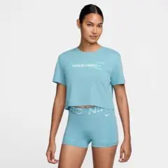 半袖機能Tシャツ ナイキ ウィメンズ PRO CRP S/S Tシャツ