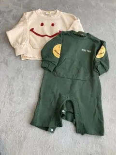 スマイルフェイス兄弟お揃い美品