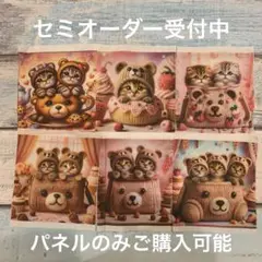 レアパネル　ネコちゃん柄Ｘセット