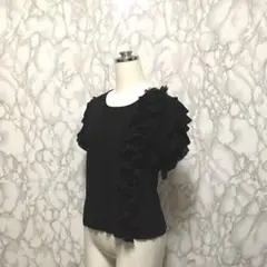ELISA エリサ デザイントップス　 フリル　花装飾
