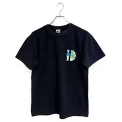 Printstar 半袖Tシャツ 黒 M 刺繍 おでかけ 薄手 春夏 涼しい