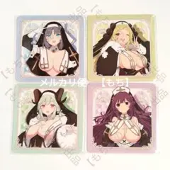 購入特典　コースター　４種　閃乱カグラ　WEBくじ　爆乳ハイパー　７パイ目