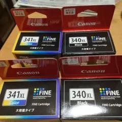 Canon BC-340XL BC-341XL 4個セット