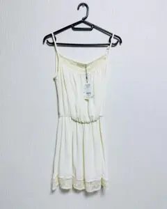rienda リエンダ レースキャミワンピース アイボリー キャバドレス 花柄