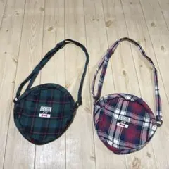 丸型ショルダーバッグ　２点