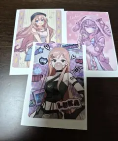 初音ミク 巡音ルカ ウエハース コレクトボックス LAWSON　2次元コード付き
