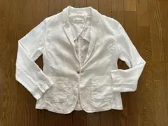 LA MAISON FRANCAISE ホワイト テーラードジャケット