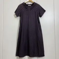 あぶち アップルハウス コットン 半袖 ワンピース