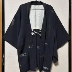 【最終値下げ】羽織　黒紅葉