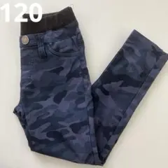 Navy パンツ　ズボン　ブルー系 迷彩　120