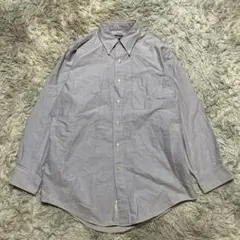 【ランズエンド】オックスフォード BDシャツ 綿100 上品カジュアルJC665