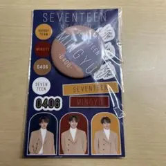 SEVENTEEN ミンギュ ステッカー 缶バッチ