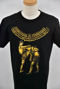 ◆タイのサクヤンTシャツ◆ムエタイ　タイボクシング◆Lサイズ◆新品◆黒◆B