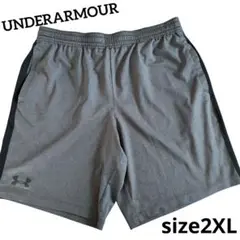 UNDER ARMOUR HEATGEAR トレーニングパンツ　グレー　2XL