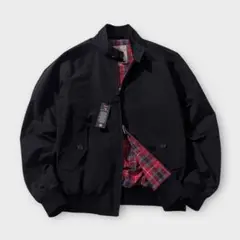 【新品未使用】BARACUTA　G9 ハリントン ジャケット　ブラック　黒　42