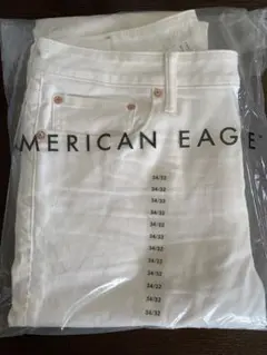 新品AMERICAN EAGLE ホワイトデニム 34/32