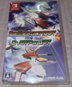 新品未開封　ローリングガンナー + オーバーパワー　switch版