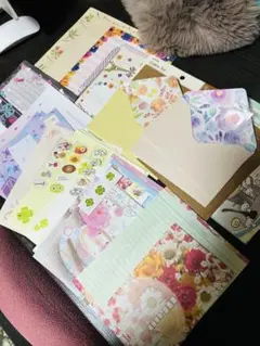 100均花柄レターセットまとめ