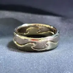 ジョージジェンセン Georg Jensen フュージョン 指輪 k18