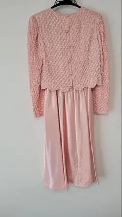【ジュネ】レトロワンピース ピンク パーティー 衣装