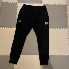 使用済★WIND ANDSEAウィンダンシージョガーパンツスウェット黒Ｌ