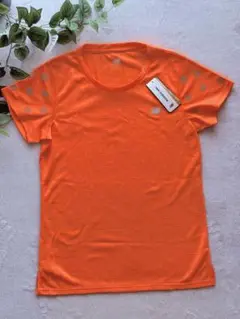 New Balance オレンジ Tシャツ (ウィメンズＬ)
