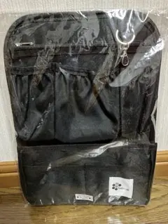 Lelotte リュックバックインバック　多ポケット　インバック　黒