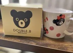 DOUBLE.B クマのイラスト マグカップ
