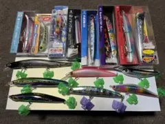 シーバスルアー15個セット 新品8個中古品7個ジャンプライズ アイマ ジャクソン