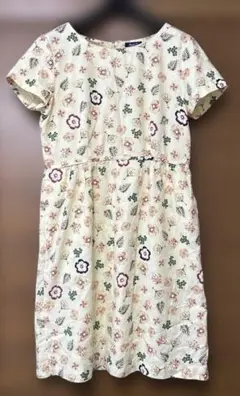 JUNKO SHIMADA PART2 花柄 半袖ワンピース サイズ9