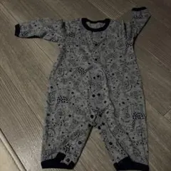COMME CA ISM 動物柄ロンパース　ポンチョ2点セット　60〜80センチ