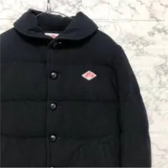 DANTON×BEAMS 別注★ウールモッサ ダウンジャケットくるみボタン★34