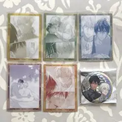 后宮のオメガ 露久ふみ メディコス クリアカード 缶バッジ