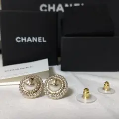 シャネル パールピアス